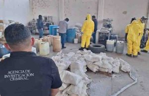 FGR destruye más de seis toneladas de precursores químicos y más 400 mil tabletas de fentanilo