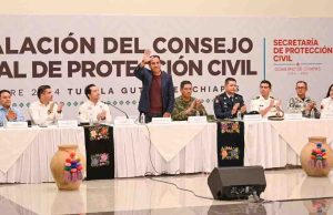 Convoca Eduardo Ramírez a no escatimar recursos para prevenir situaciones de riesgo y proteger al pueblo de Chiapas
