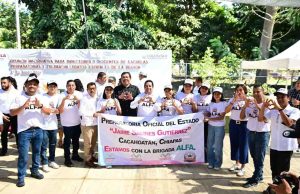 Prepas del Soconusco se suman a la Alfabetización.