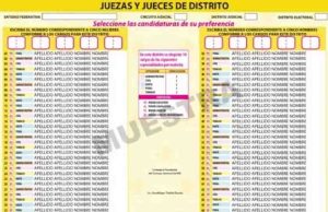 El INE aprueba la boleta para la elección judicial; es la «menos defectuosa”, admiten