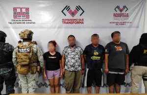 Cuatro detenidos en Tuxtla Gutiérrez por delito contra la salud