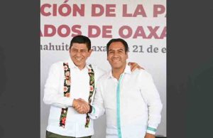 Eduardo Ramírez y Salomón Jara unen fuerzas por la paz y la seguridad de Chiapas y Oaxaca