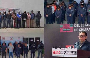 Funcionarios en funciones de Villaflores y Villacorzo, entre los detenidos