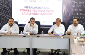 Instala Secretaría de Educación el Comité Técnico del Programa de Alfabetización «Chiapas Puede»