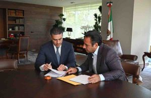 Eduardo Ramírez se reúne con Omar García Harfuch