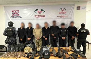 FGE, SSP Y FRIP detienen a 7 personas como presuntas responsables del delito de violación a la Ley Federal de Armas de Fuego y Explosivos