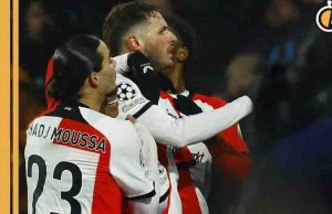 Santiago Giménez le anotó doblete al Bayern Múnich en Champions League | VIDEO