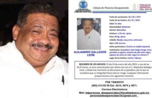 En tabasco, detienen a un hombre relacionado con el asesinato del periodista Alejandro Gallegos