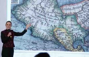 “Vamos a llamarle América Mexicana, ¿se oye bonito, no?»: Sheinbaum revira a Trump