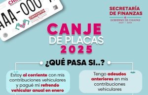 Canje de placas y refrendo vehicular