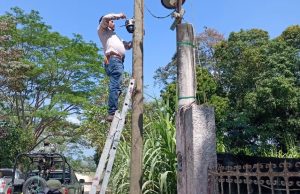 Desinstalan “narcocámaras” en Mapastepec