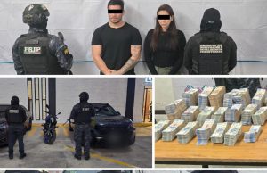 Detienen a dos con casi 10 mdp en efectivo