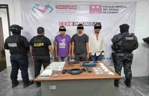 Catean inmueble en San José Terán; tres detenidos