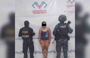 SSP y FGE detienen a femenina con 90 presuntos narcóticos