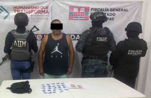 Detenido con narcóticos en San Pedro Buenavista