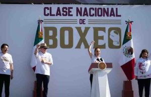 “Elegimos ser un país libre”: Sheinbaum reivindica soberanía en Clase Nacional de Boxeo