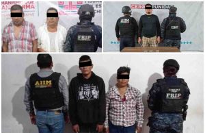 Detienen en flagrancia a cinco presuntos narcomenudistas: FGE