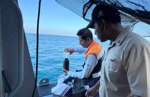 Veda en Bahía de Paredón, por marea roja