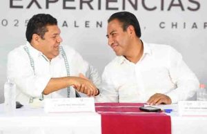 Eduardo Ramírez y Javier May fortalecen lazos entre Chiapas y Tabasco con acuerdo de salud